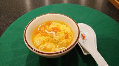 簡単!トマト卵スープの写真