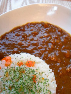 すぐ作れる♪ひき肉カレー&野菜ライス