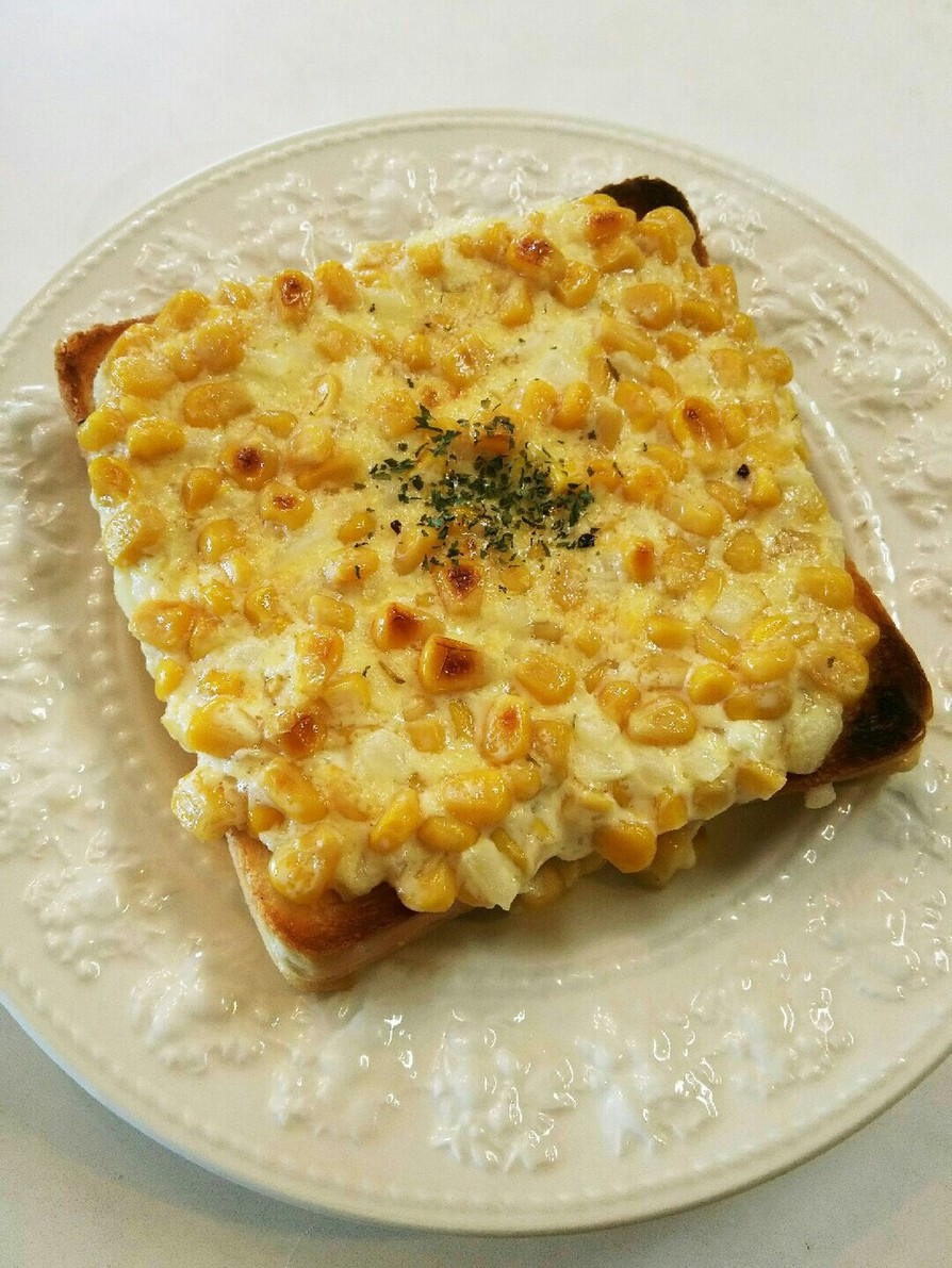 トースト！コーン&チーズマヨネーズパンの画像