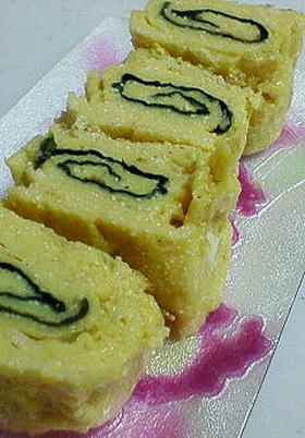 めんたい海苔玉子焼き
