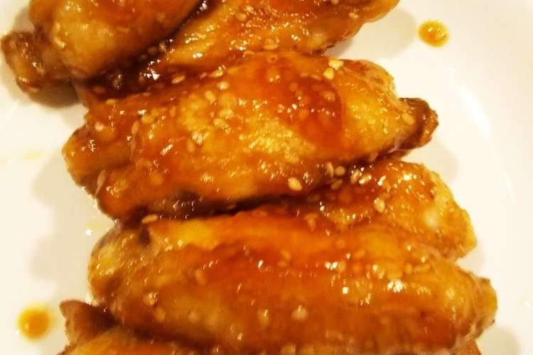 簡単 やみつき 手羽中の甘辛ダレ焼き レシピ 作り方 By ガリ トトロ クックパッド 簡単おいしいみんなのレシピが356万品