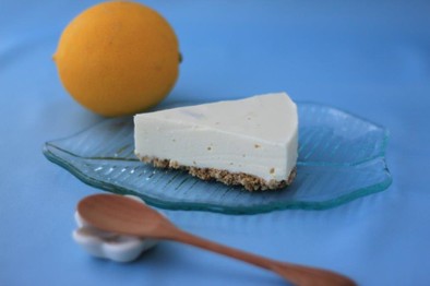 ママヤのレモンジャムdeレアチーズケーキの写真