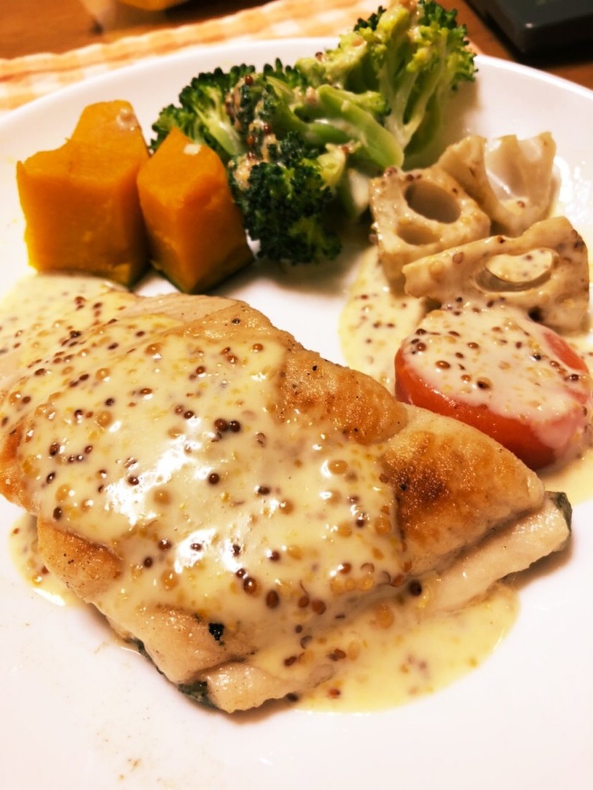 ハニーマスタードポップコーンのレシピ