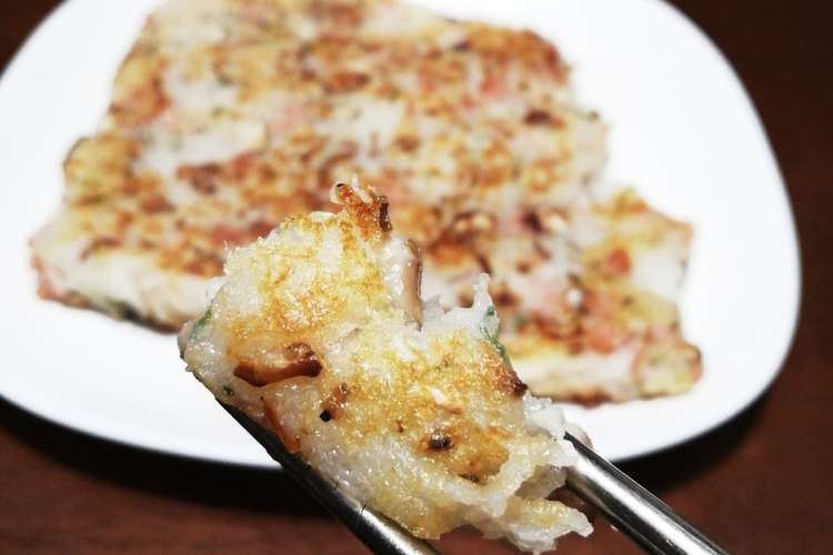 大根消費に かんたん大根餅 レシピ 作り方 By あっぷるはにー クックパッド 簡単おいしいみんなのレシピが354万品