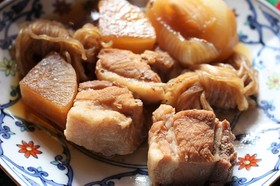 炊飯器で超絶簡単!豚角煮大根