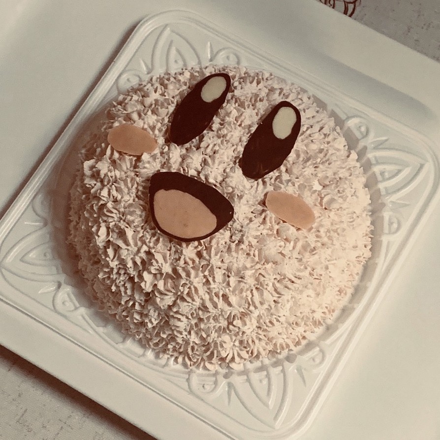 星のカービィのドームケーキ☆彡ズコットの画像