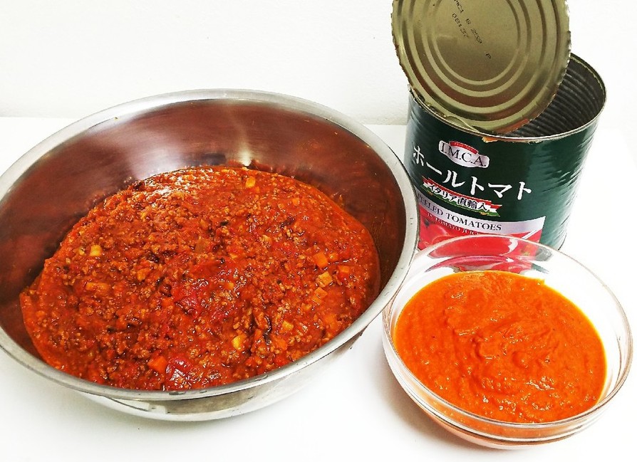 2.5kgトマト缶消費｢ミートソース篇｣の画像