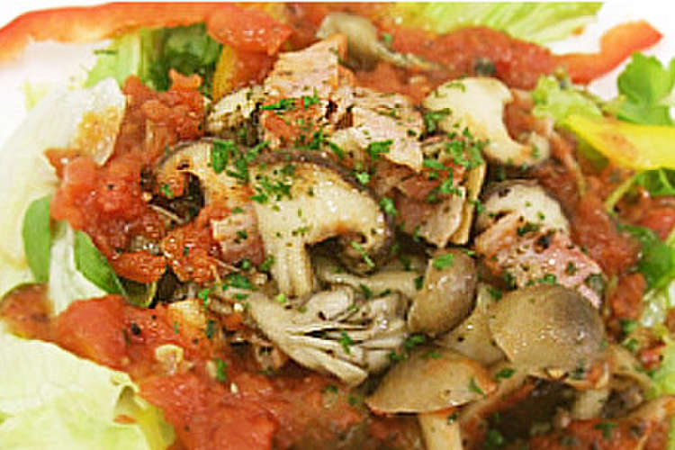 きのことベーコンの温かいサラダ レシピ 作り方 By ナガノトマトキッチン クックパッド 簡単おいしいみんなのレシピが366万品