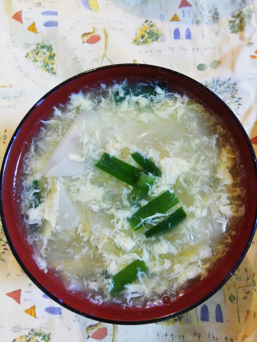 ニラ卵スープ(*'ω'*)の画像