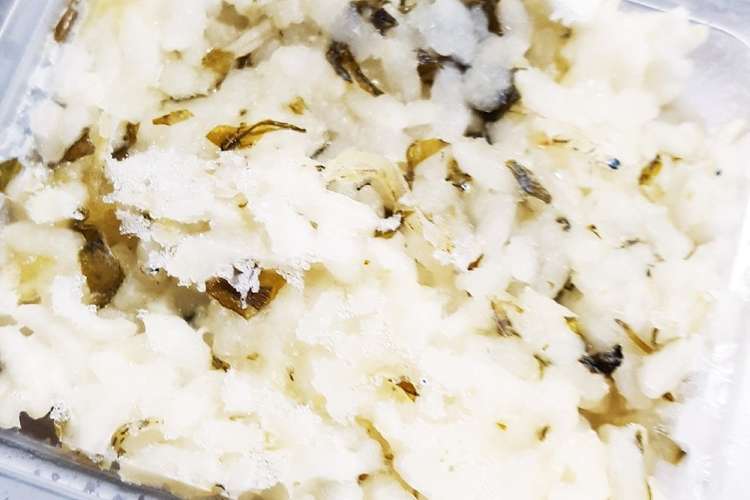 離乳食 後期 じゃことわかめの軟飯 レシピ 作り方 By わしん君 クックパッド 簡単おいしいみんなのレシピが360万品