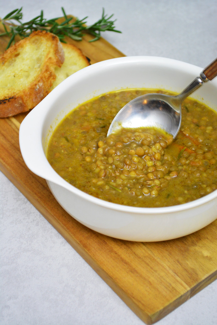 イタリアの定番 レンズ豆のスープ			の画像