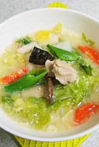 野菜と豆乳のMISOスープ