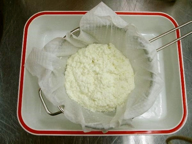 基本のミルクチーズ（牛乳豆腐）の写真