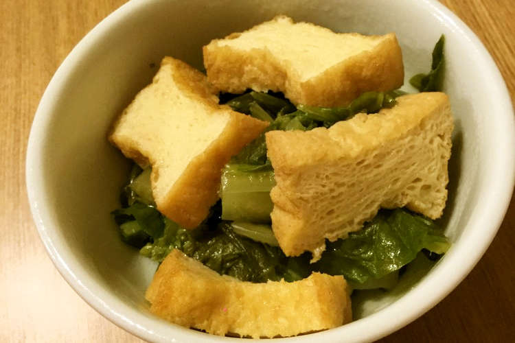 作り置きにも 冷凍厚揚げ煮 レシピ 作り方 By ポンツースリー クックパッド