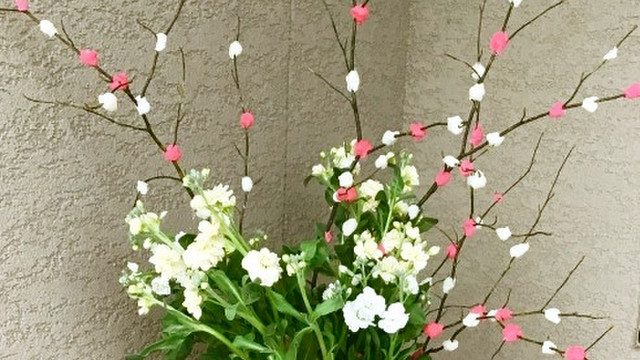 自家製餅粉で はな餅 餅花 レシピ 作り方 By Noufumama クックパッド 簡単おいしいみんなのレシピが350万品