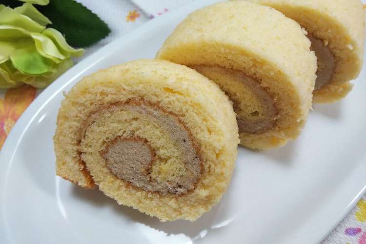 マロンクリーム入り ロールケーキ レシピ 作り方 By Tamanoriko クックパッド