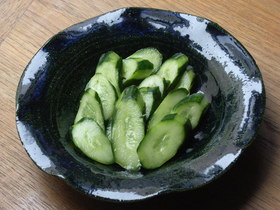 おいしかった!簡単きゅうり