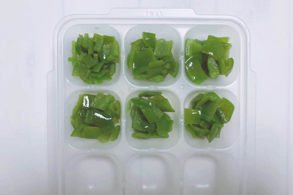 離乳食 中期 後期 ピーマン レシピ 作り方 By Fuu Mama クックパッド 簡単おいしいみんなのレシピが378万品