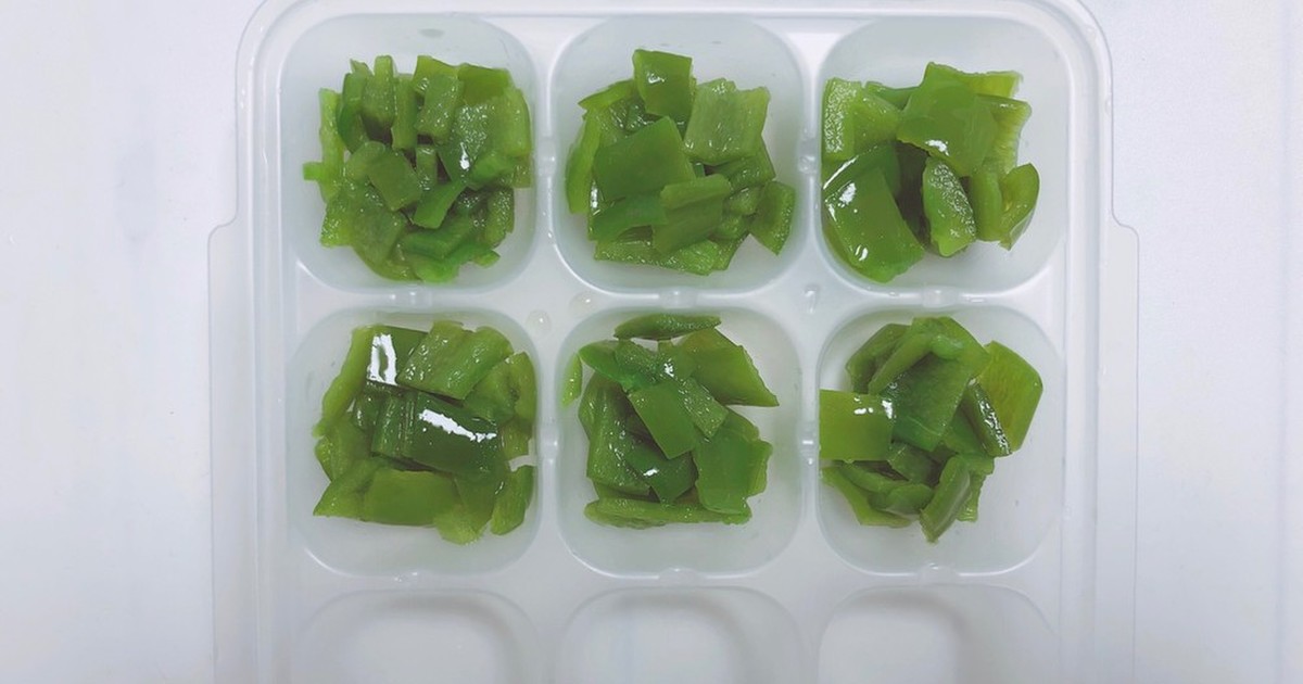 離乳食 中期 後期 ピーマン レシピ 作り方 By Fuu Mama クックパッド 簡単おいしいみんなのレシピが356万品