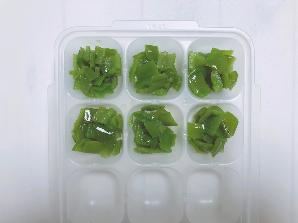 離乳食 中期 後期 ピーマン レシピ 作り方 By Fuu Mama クックパッド 簡単おいしいみんなのレシピが365万品