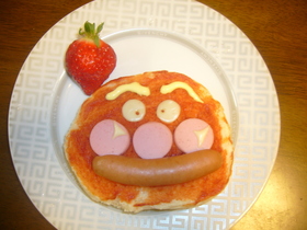 アンパンマンのトースト