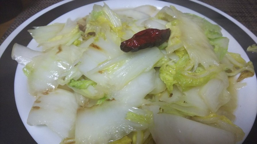 簡単中華・白菜の旨塩炒めの画像
