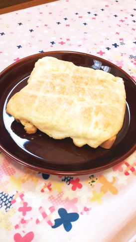 バター無し!HMで簡単メロンパントースト