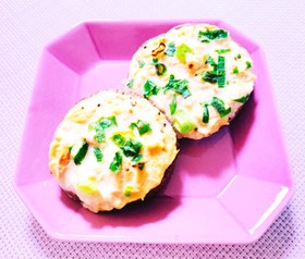 低糖質!しいたけのツナマヨ焼き