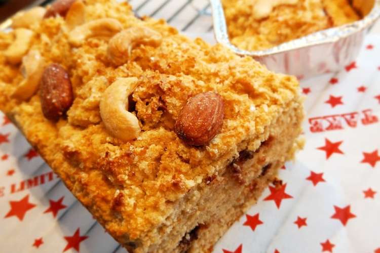 乾燥おからと米粉のパウンドケーキ レシピ 作り方 By ぱやかちゃん クックパッド 簡単おいしいみんなのレシピが350万品