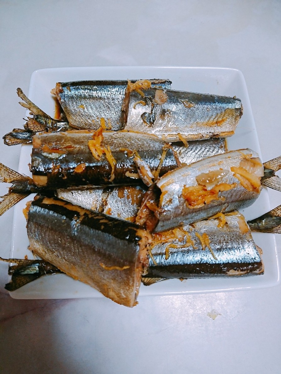 オカンの味(に近づけ！)☆秋刀魚の酢炊きの画像