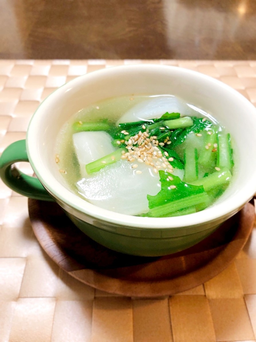 美味しさまるごと★かぶの中華風スープの画像