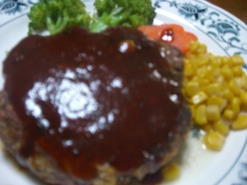 簡単♪ ~1分でできるハンバーグソース~