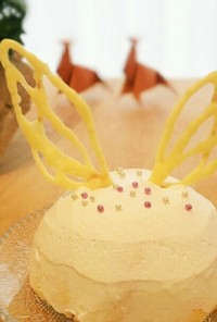 天使のドームケーキ
