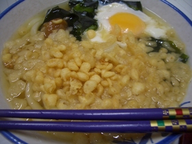 カンタン♪梅わかめのあったかおうどん