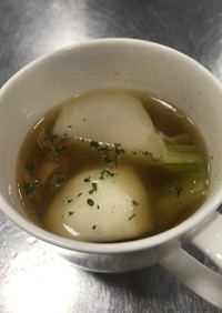 かぶの丸ごとスープ【JA福岡市】