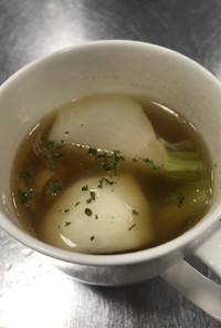 かぶの丸ごとスープ【JA福岡市】