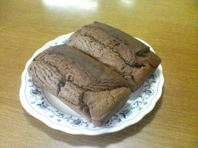 混ぜて焼くだけ!豆腐チョコパウンドケーキ