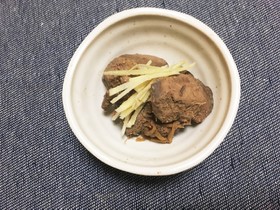 鶏レバーの生姜煮♪