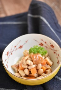 竹輪と大豆のうま煮【冷凍・作り置き】