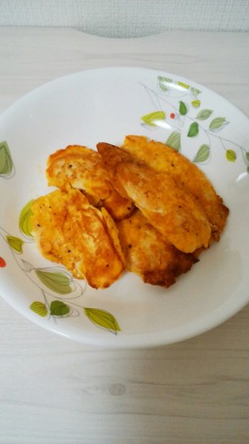 かんたん鶏胸肉のピカタ~チーズ味~