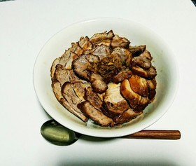 がっつり男飯‼チャーシュー丼‼