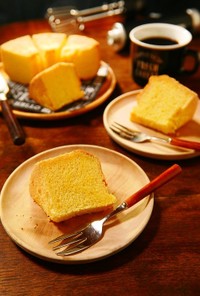 フワフワ☆プレーンシフォンケーキ　１