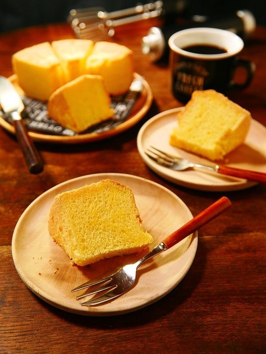 フワフワ☆プレーンシフォンケーキ　１の画像