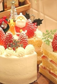 定番☆クリスマスケーキ☆の作り方