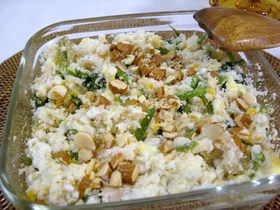 アーモンド入りOKARAサラダ