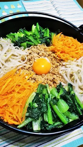 石焼き風ビビンパ