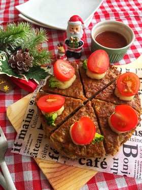 ケーキのようなミートローフ♪