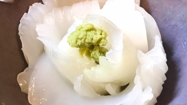 簡単豪華 アオリイカ刺身の花盛り レシピ 作り方 By Karen クックパッド
