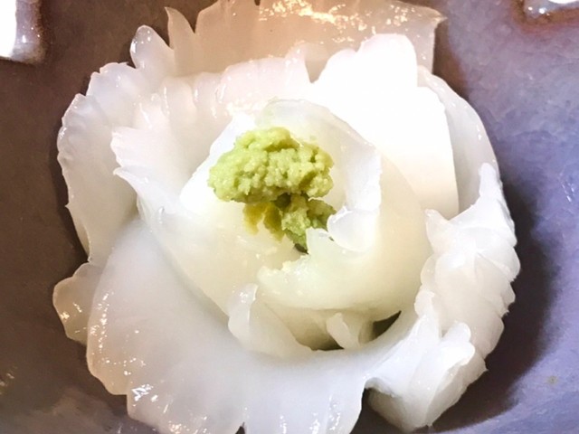 簡単豪華 アオリイカ刺身の花盛り レシピ 作り方 By Karen クックパッド