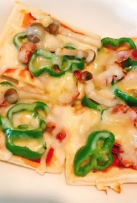 【フライパンで簡単】 低糖質高野豆腐ピザ